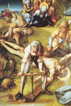Crucifixión Albrecht Durer cristiano religioso Pinturas al óleo